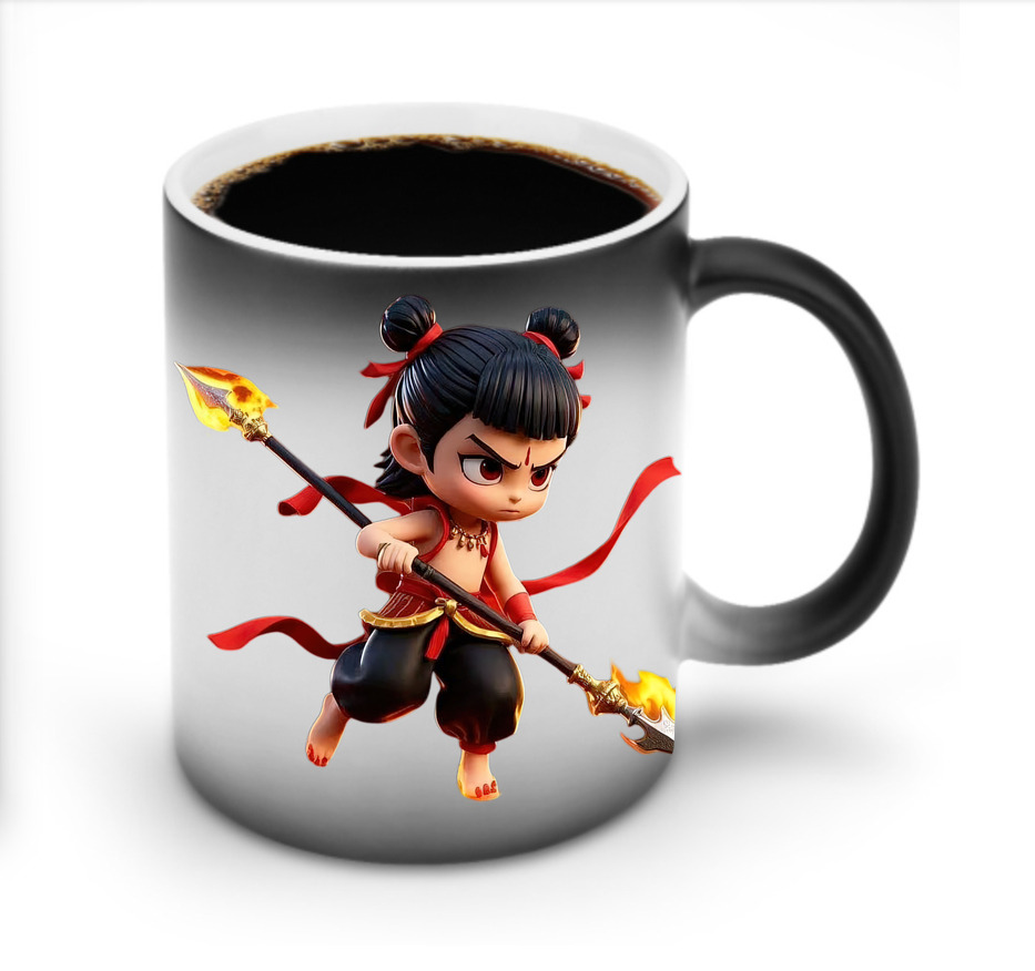 （画像用） Ne Zha 2 ナタ 魔童の大暴れ 温度変色マグカップ