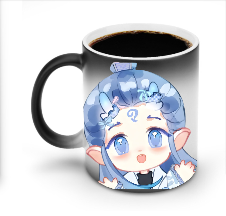 （画像用） Ne Zha 2 ナタ 魔童の大暴れ 温度変色マグカップ