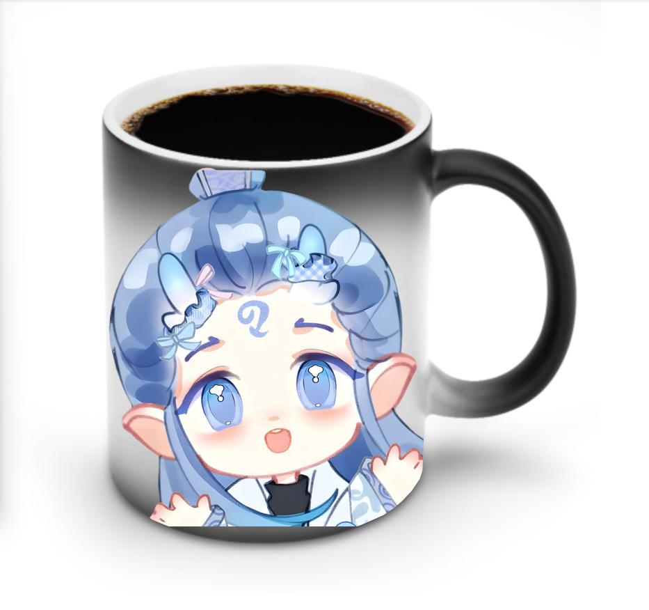 （画像用） Ne Zha 2 ナタ 魔童の大暴れ 温度変色マグカップ