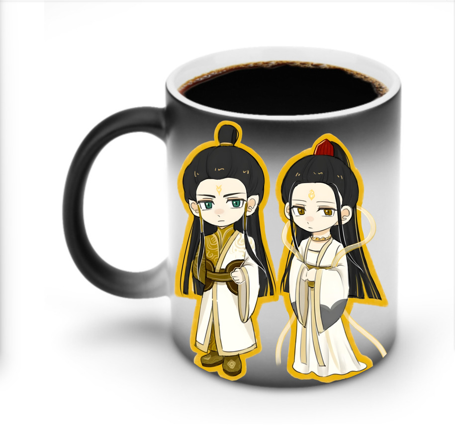 （画像用） Ne Zha 2 ナタ 魔童の大暴れ 温度変色マグカップ