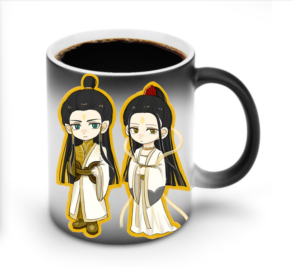 （画像用） Ne Zha 2 ナタ 魔童の大暴れ 温度変色マグカップ