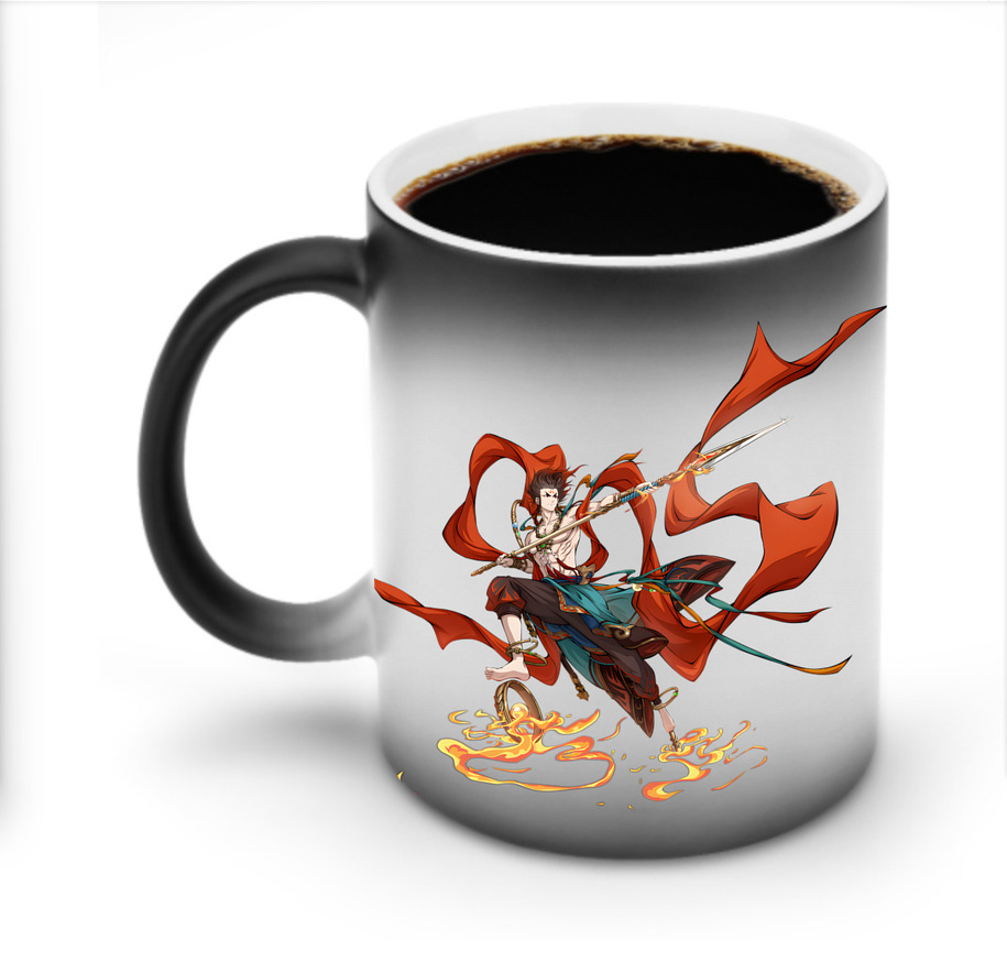 （画像用） Ne Zha 2 ナタ 魔童の大暴れ 温度変色マグカップ
