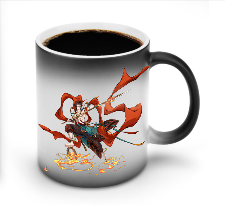（画像用） Ne Zha 2 ナタ 魔童の大暴れ 温度変色マグカップ