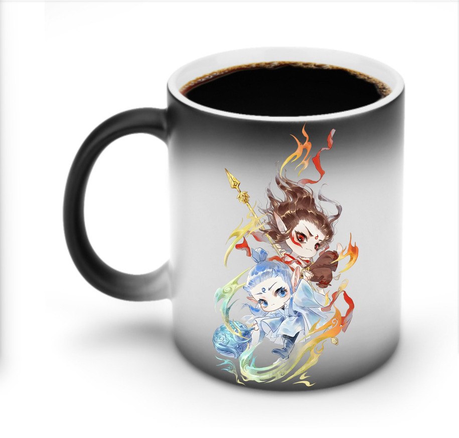 （画像用） Ne Zha 2 ナタ 魔童の大暴れ 温度変色マグカップ