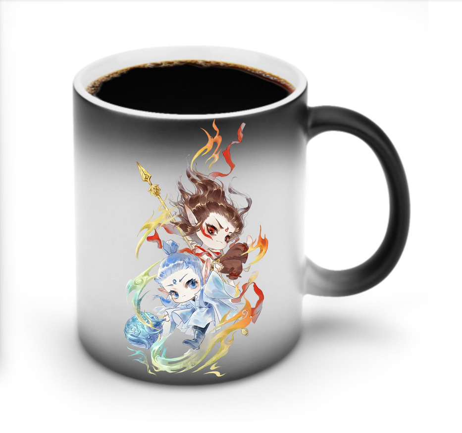 （画像用） Ne Zha 2 ナタ 魔童の大暴れ 温度変色マグカップ