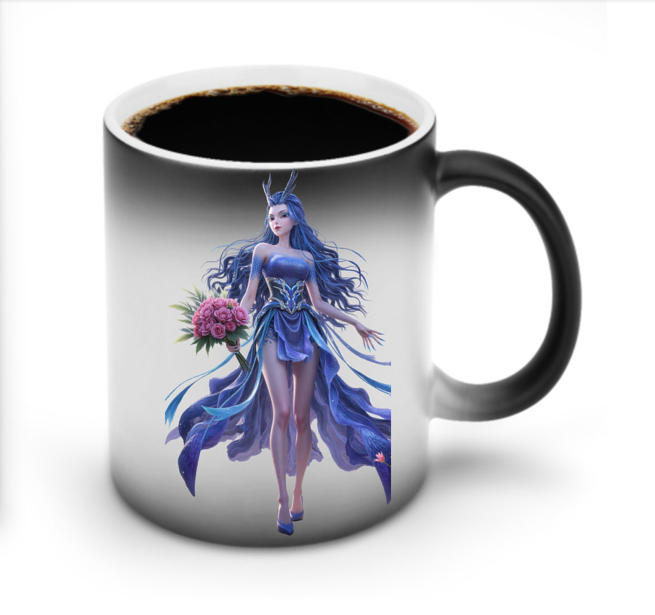 （画像用） Ne Zha 2 ナタ 魔童の大暴れ 温度変色マグカップ