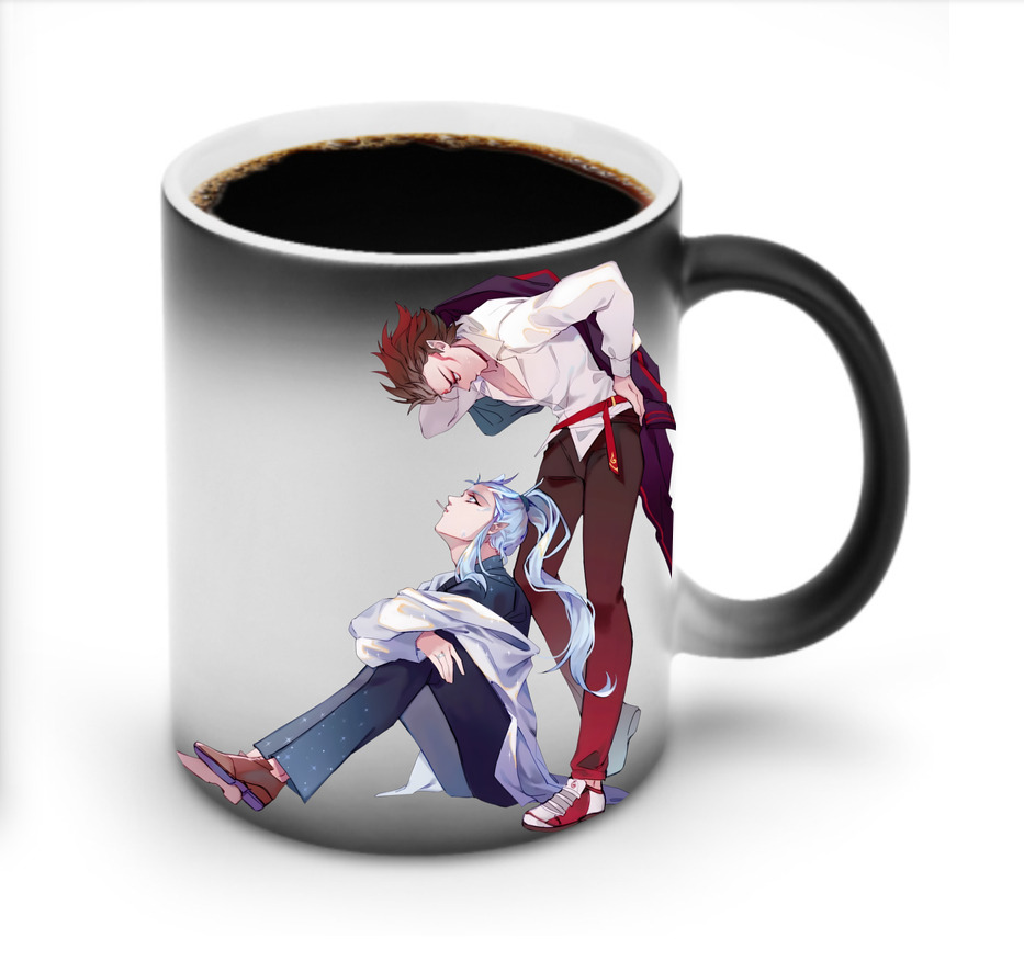 （画像用） Ne Zha 2 ナタ 魔童の大暴れ 温度変色マグカップ
