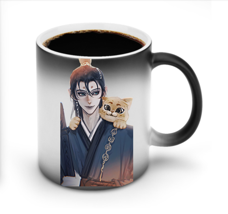 （画像用） Ne Zha 2 ナタ 魔童の大暴れ 温度変色マグカップ