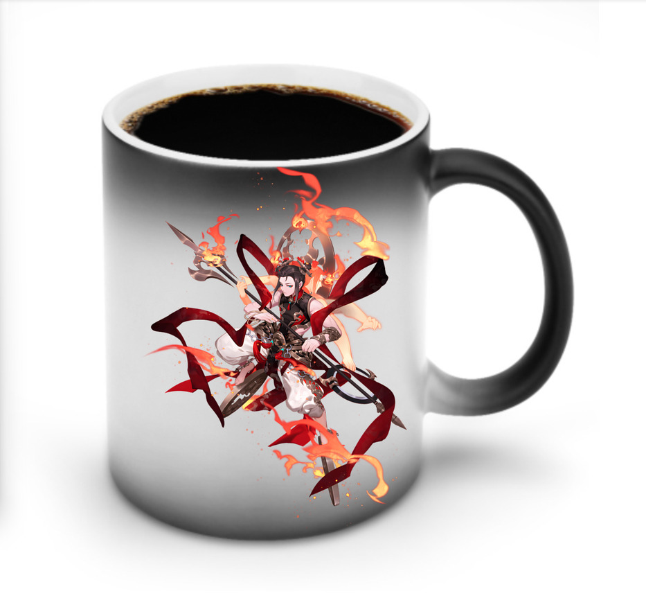 （画像用） Ne Zha 2 ナタ 魔童の大暴れ 温度変色マグカップ