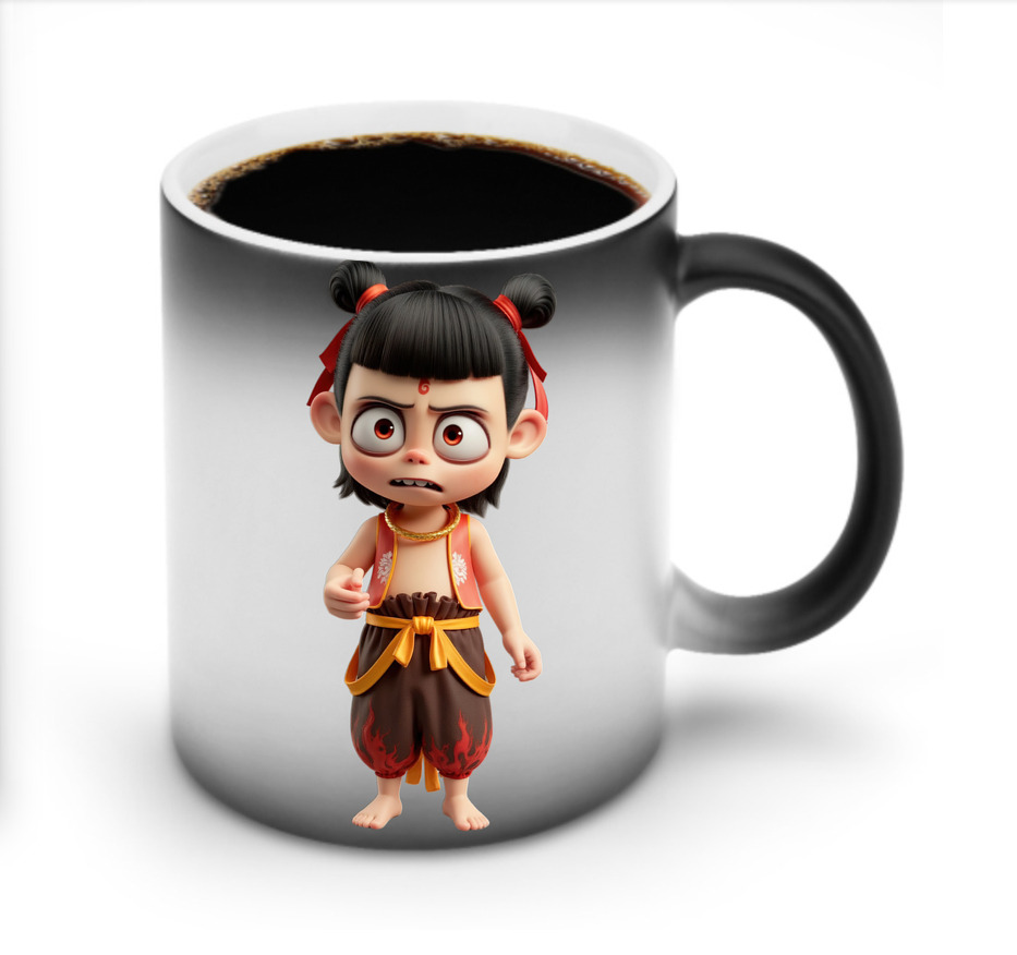 （画像用） Ne Zha 2 ナタ 魔童の大暴れ 温度変色マグカップ