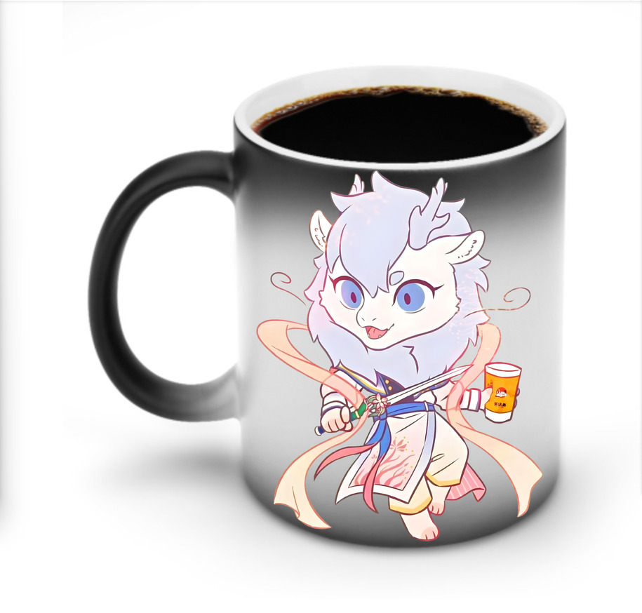 （画像用） Ne Zha 2 ナタ 魔童の大暴れ 温度変色マグカップ