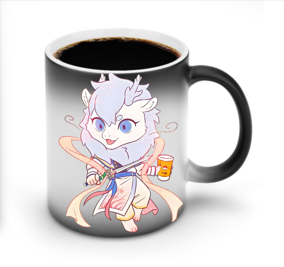 （画像用） Ne Zha 2 ナタ 魔童の大暴れ 温度変色マグカップ
