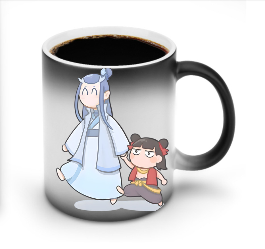 （画像用） Ne Zha 2 ナタ 魔童の大暴れ 温度変色マグカップ