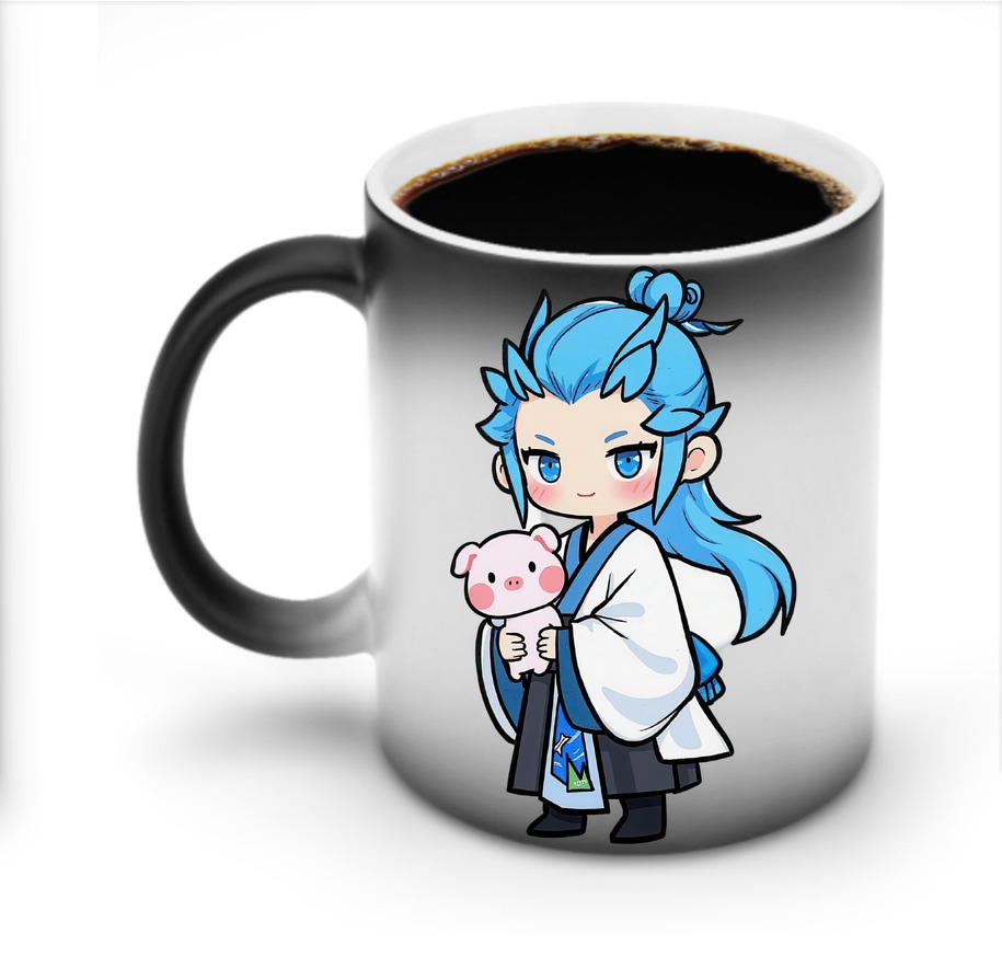 （画像用） Ne Zha 2 ナタ 魔童の大暴れ 温度変色マグカップ