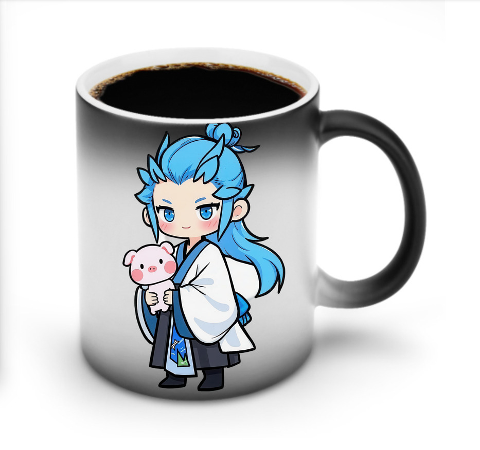 （画像用） Ne Zha 2 ナタ 魔童の大暴れ 温度変色マグカップ