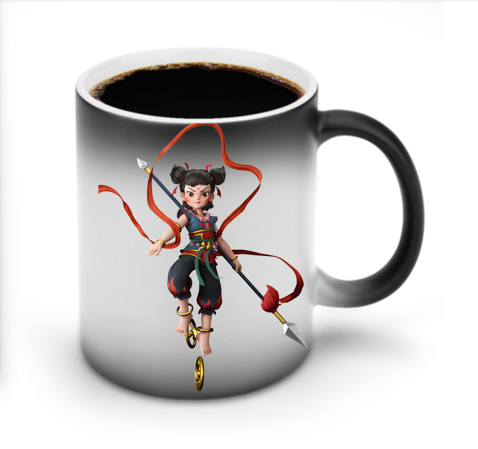 （画像用） Ne Zha 2 ナタ 魔童の大暴れ 温度変色マグカップ