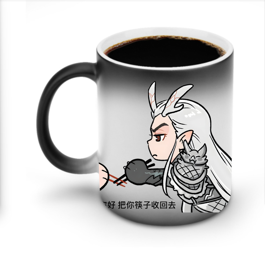 （画像用） Ne Zha 2 ナタ 魔童の大暴れ 温度変色マグカップ