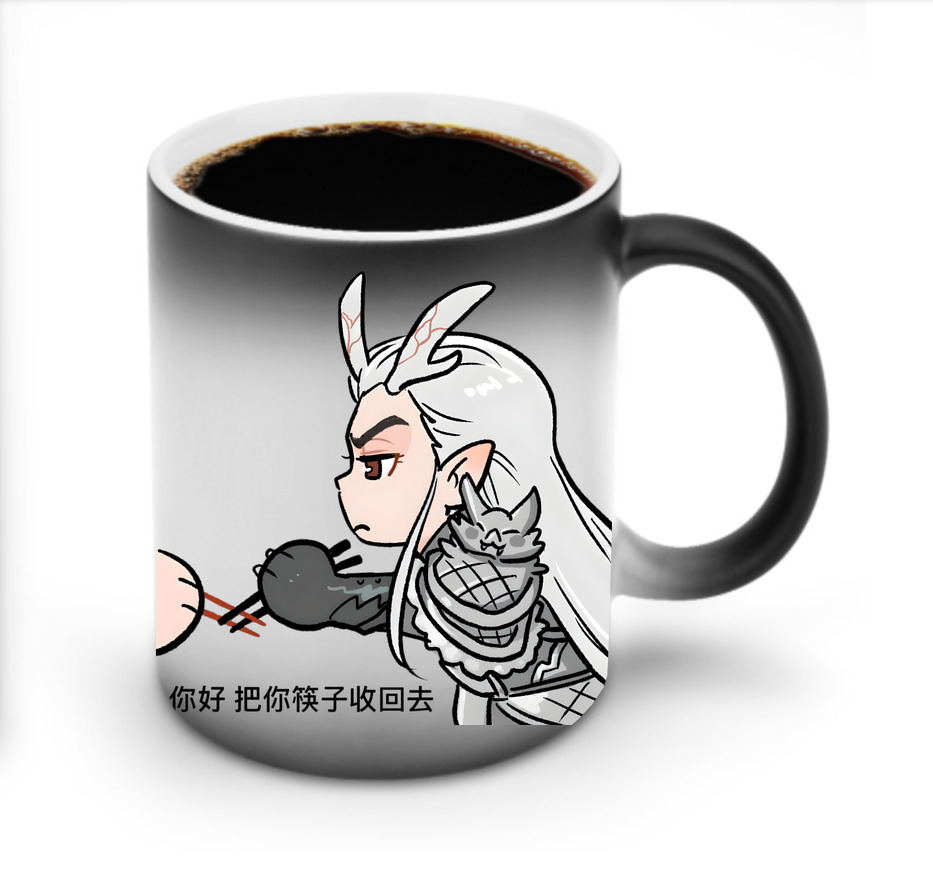 （画像用） Ne Zha 2 ナタ 魔童の大暴れ 温度変色マグカップ