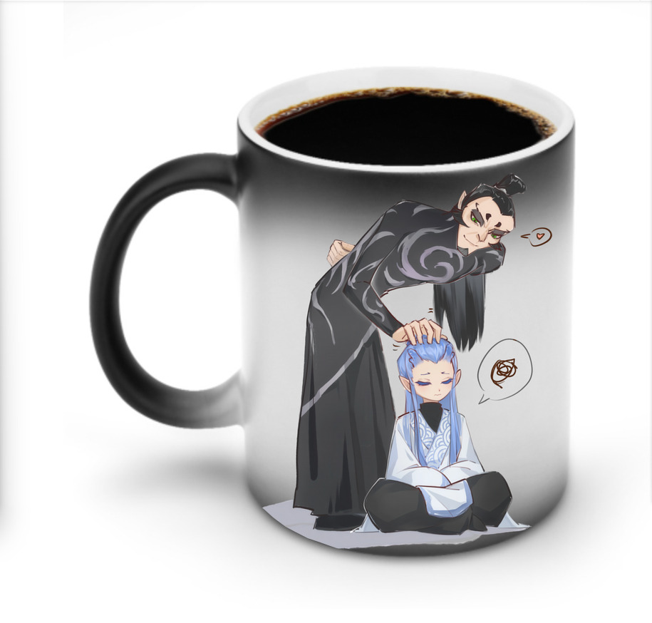 （画像用） Ne Zha 2 ナタ 魔童の大暴れ 温度変色マグカップ