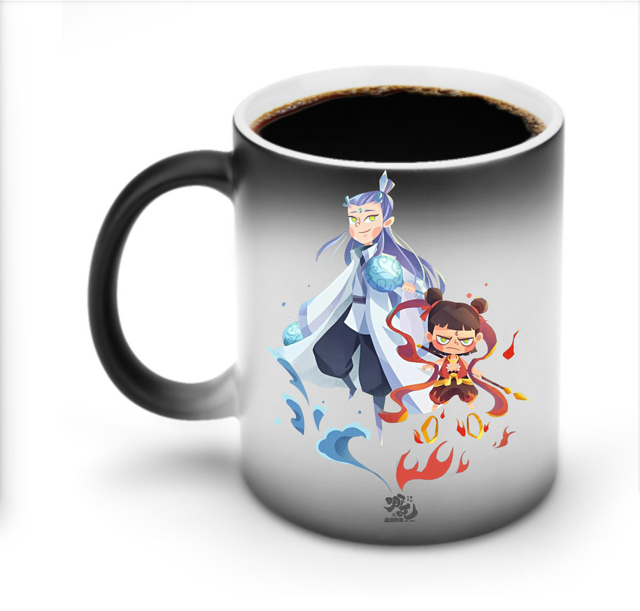 （画像用） Ne Zha 2 ナタ 魔童の大暴れ 温度変色マグカップ