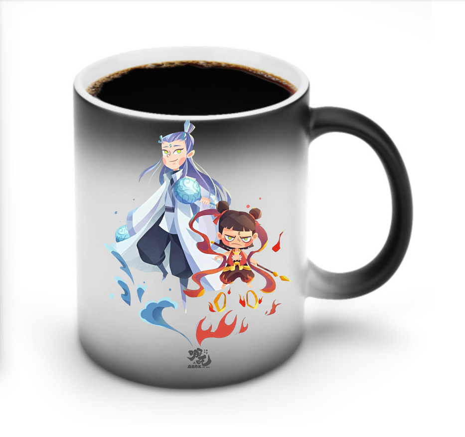 （画像用） Ne Zha 2 ナタ 魔童の大暴れ 温度変色マグカップ