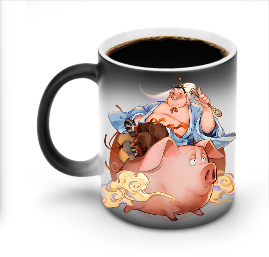 （画像用） Ne Zha 2 ナタ 魔童の大暴れ 温度変色マグカップ