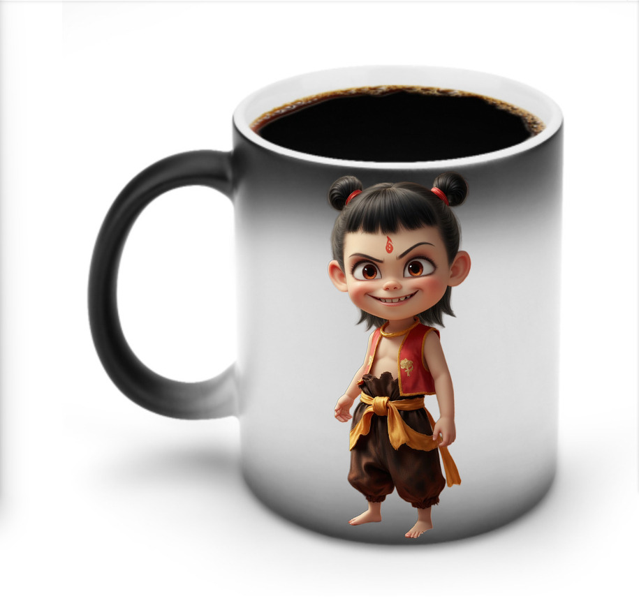 （画像用） Ne Zha 2 ナタ 魔童の大暴れ 温度変色マグカップ