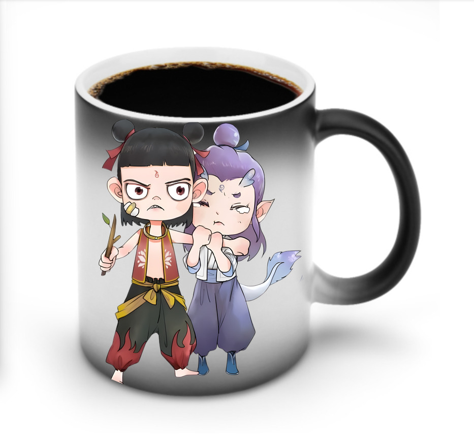 （画像用） Ne Zha 2 ナタ 魔童の大暴れ 温度変色マグカップ