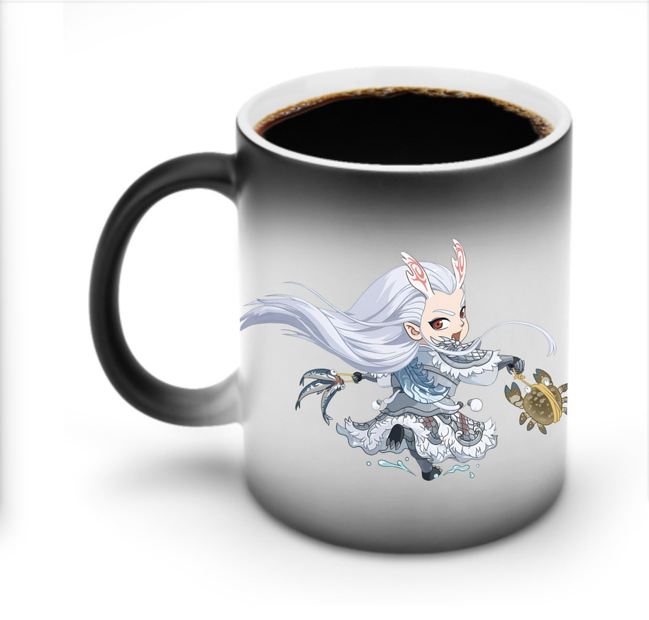 （画像用） Ne Zha 2 ナタ 魔童の大暴れ 温度変色マグカップ