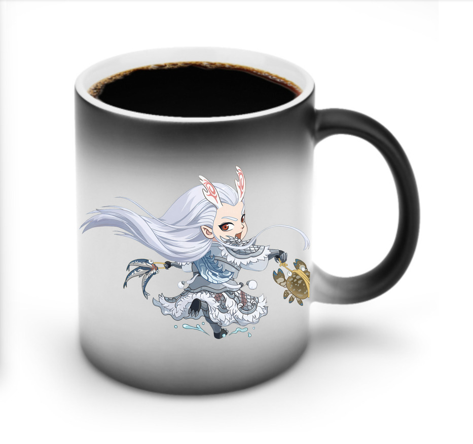 （画像用） Ne Zha 2 ナタ 魔童の大暴れ 温度変色マグカップ