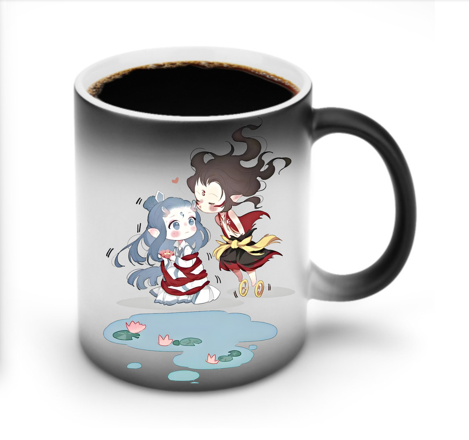 （画像用） Ne Zha 2 ナタ 魔童の大暴れ 温度変色マグカップ