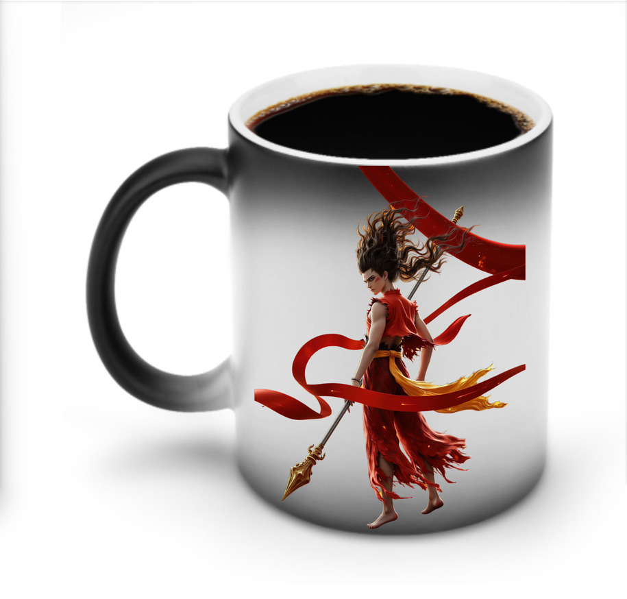 （画像用） Ne Zha 2 ナタ 魔童の大暴れ 温度変色マグカップ