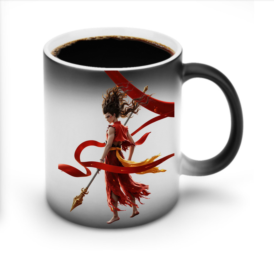 （画像用） Ne Zha 2 ナタ 魔童の大暴れ 温度変色マグカップ