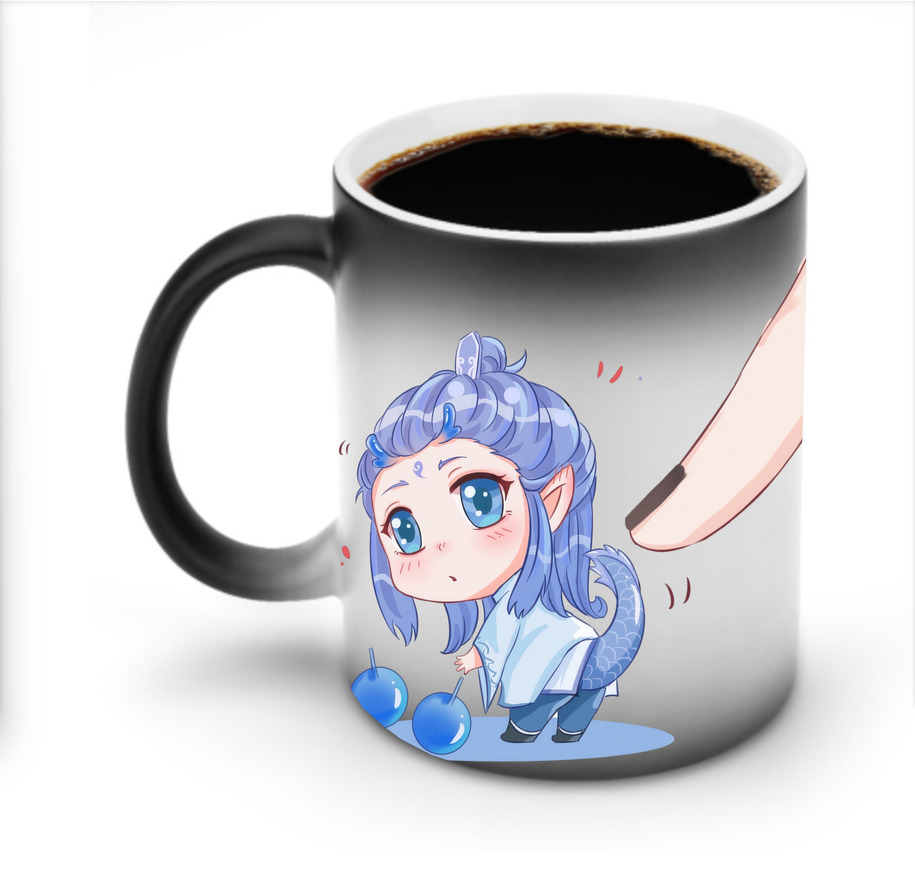 （画像用） Ne Zha 2 ナタ 魔童の大暴れ 温度変色マグカップ
