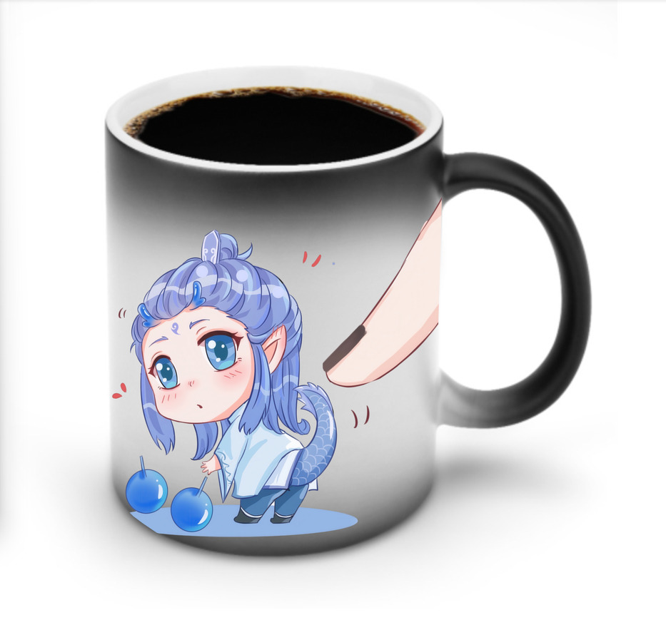 （画像用） Ne Zha 2 ナタ 魔童の大暴れ 温度変色マグカップ