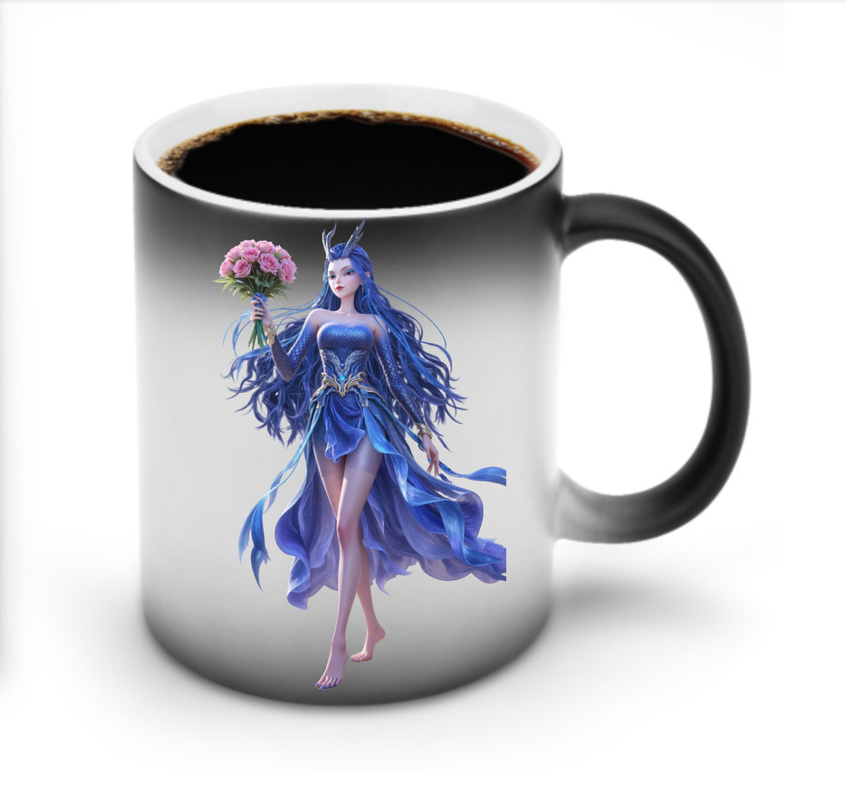 （画像用） Ne Zha 2 ナタ 魔童の大暴れ 温度変色マグカップ