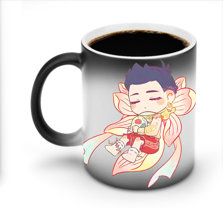 （画像用） Ne Zha 2 ナタ 魔童の大暴れ 温度変色マグカップ
