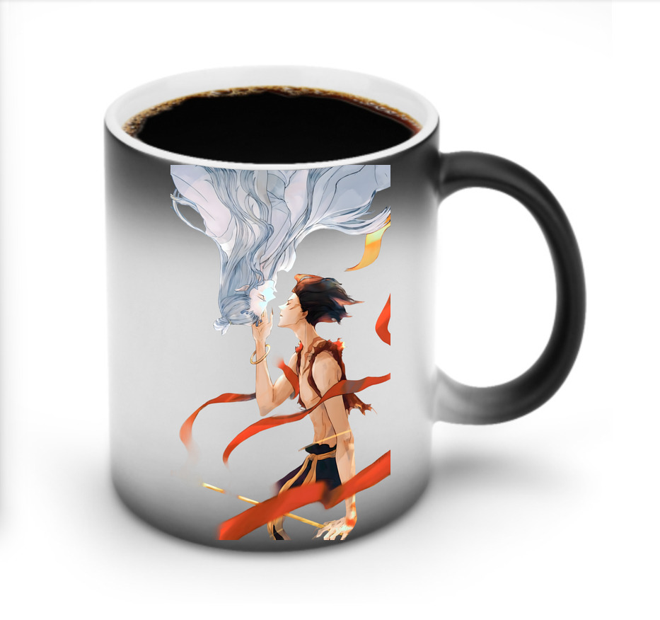 （画像用） Ne Zha 2 ナタ 魔童の大暴れ 温度変色マグカップ