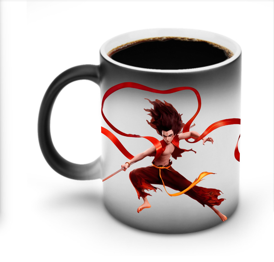 （画像用） Ne Zha 2 ナタ 魔童の大暴れ 温度変色マグカップ