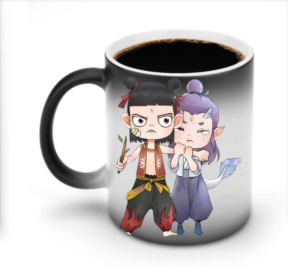 （画像用） Ne Zha 2 ナタ 魔童の大暴れ 温度変色マグカップ