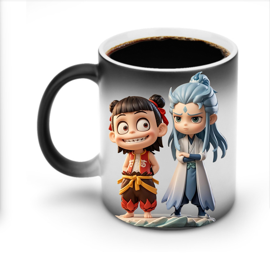 （画像用） Ne Zha 2 ナタ 魔童の大暴れ 温度変色マグカップ