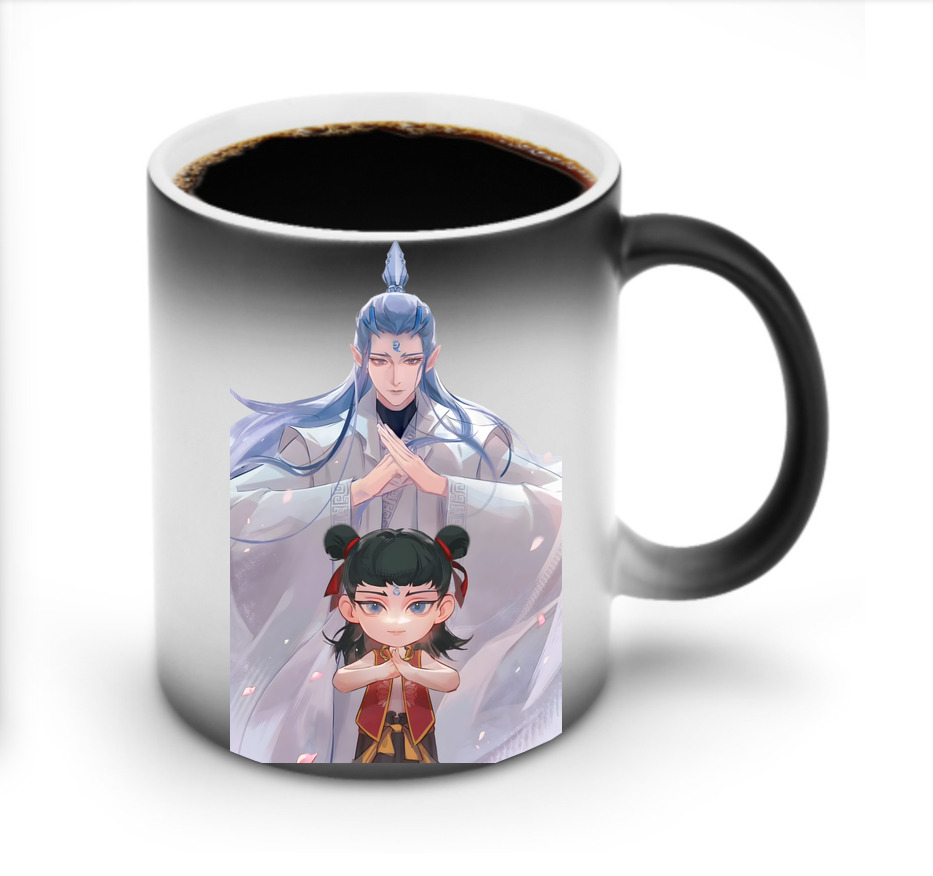 （画像用） Ne Zha 2 ナタ 魔童の大暴れ 温度変色マグカップ