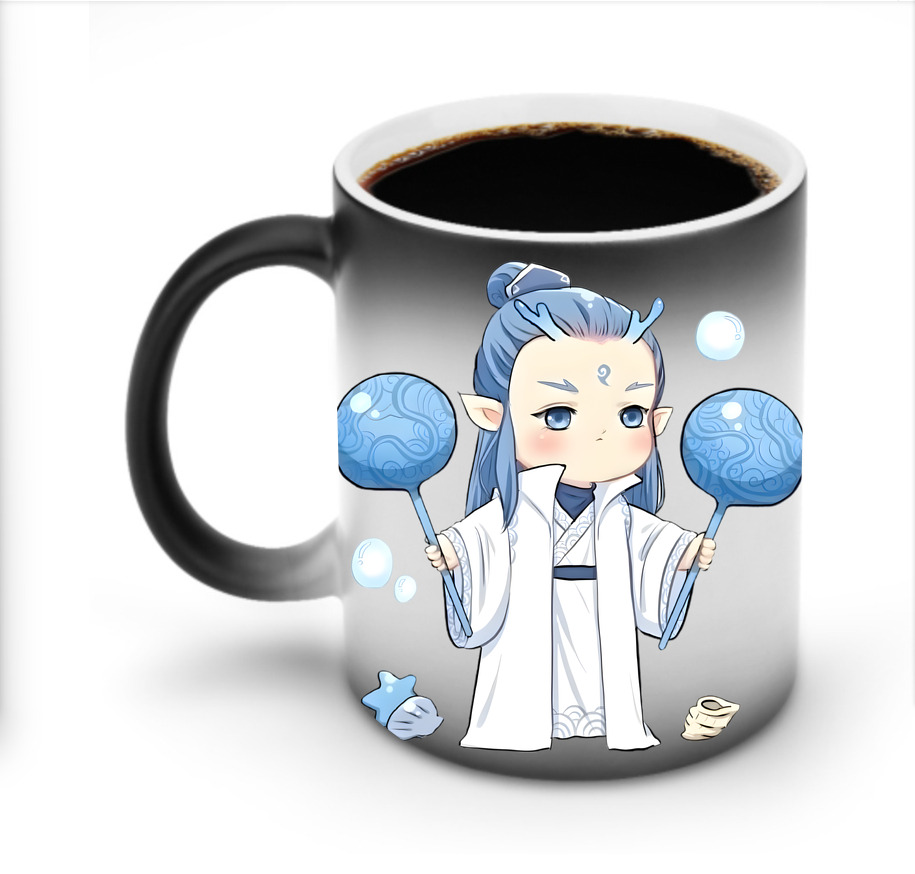 （画像用） Ne Zha 2 ナタ 魔童の大暴れ 温度変色マグカップ