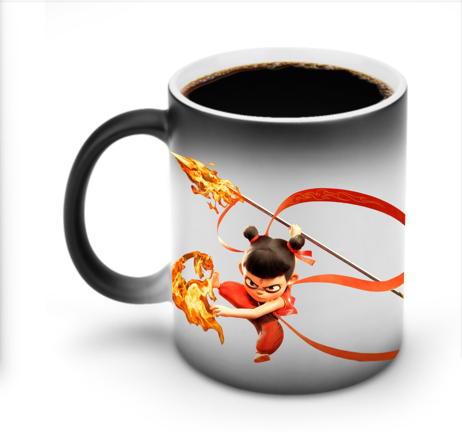（画像用） Ne Zha 2 ナタ 魔童の大暴れ 温度変色マグカップ