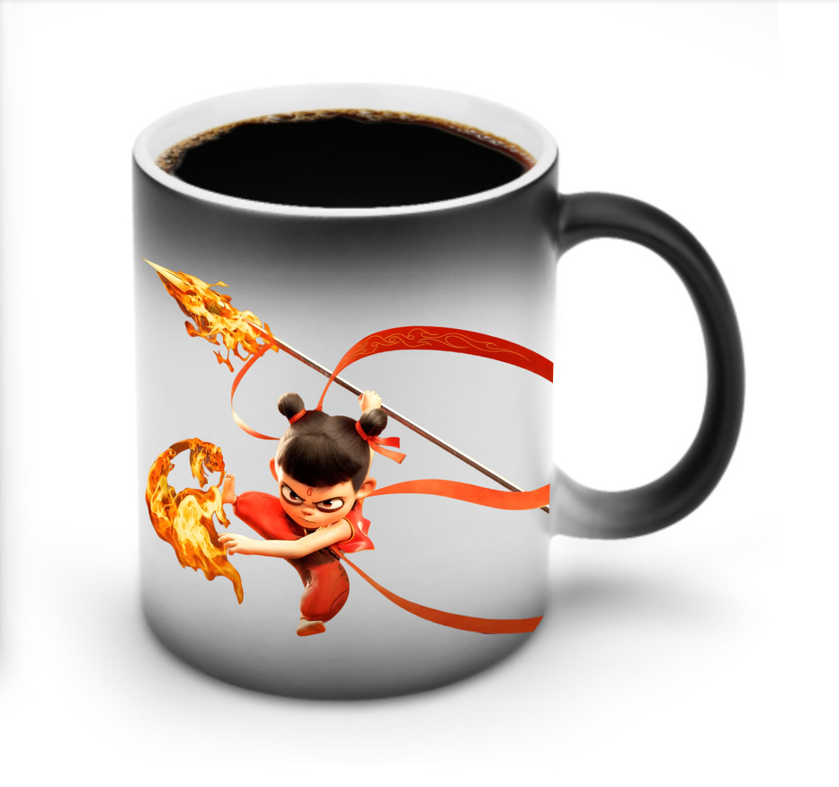 （画像用） Ne Zha 2 ナタ 魔童の大暴れ 温度変色マグカップ