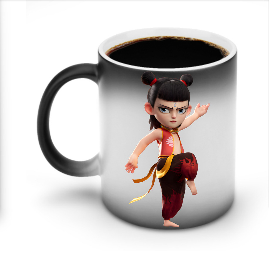 （画像用） Ne Zha 2 ナタ 魔童の大暴れ 温度変色マグカップ