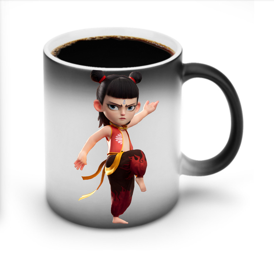 （画像用） Ne Zha 2 ナタ 魔童の大暴れ 温度変色マグカップ