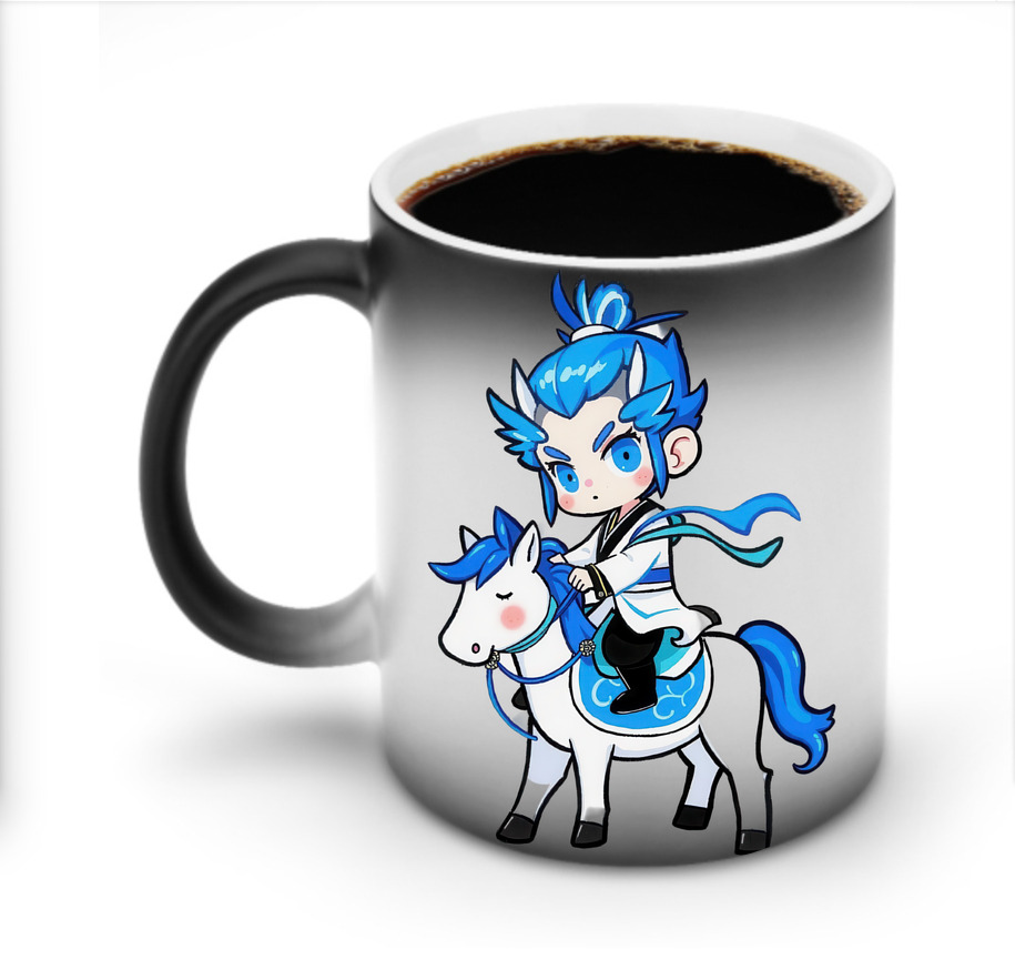 （画像用） Ne Zha 2 ナタ 魔童の大暴れ 温度変色マグカップ