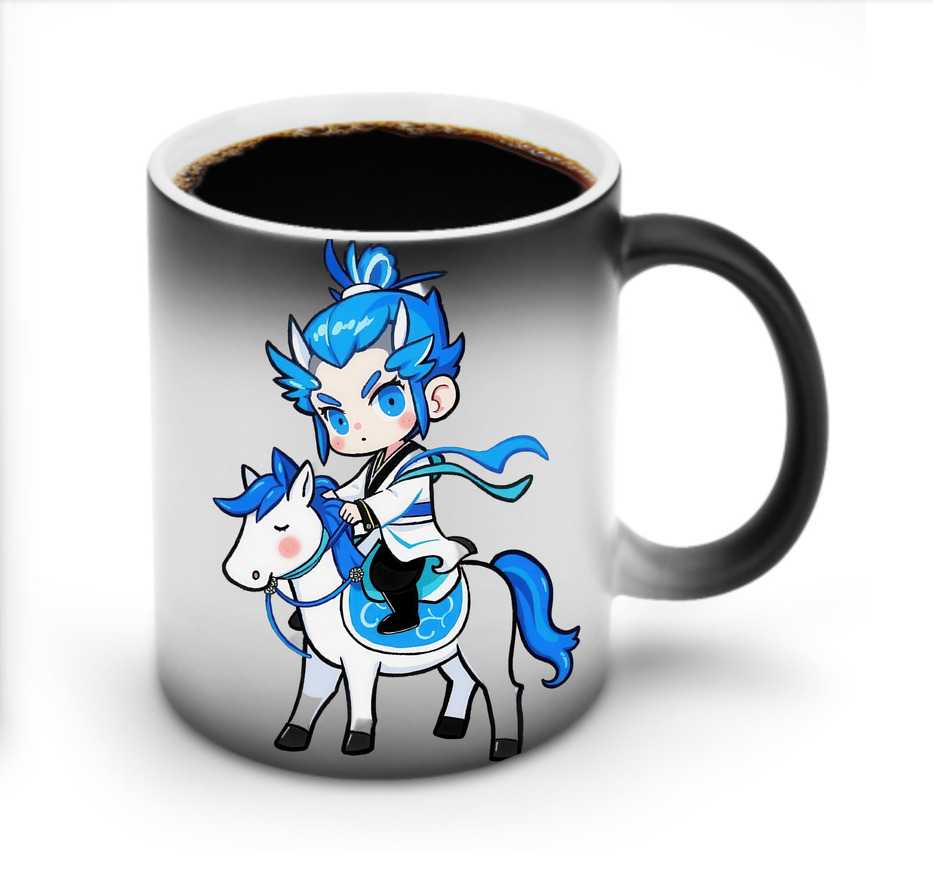 （画像用） Ne Zha 2 ナタ 魔童の大暴れ 温度変色マグカップ