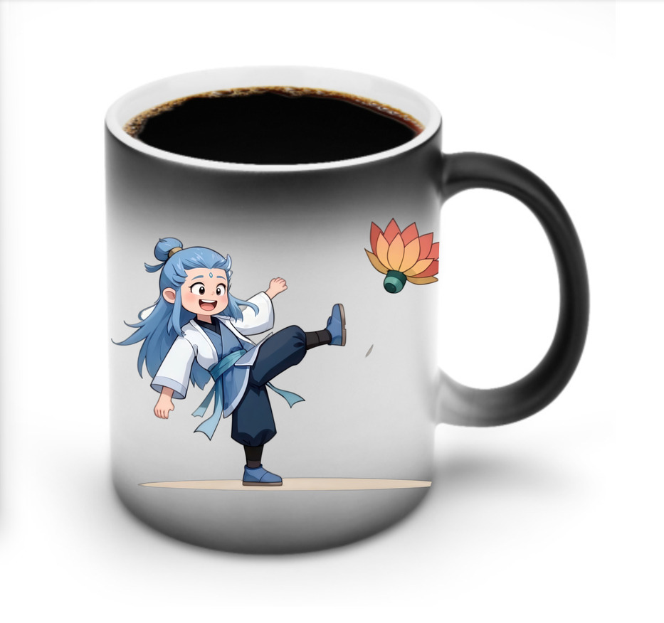 （画像用） Ne Zha 2 ナタ 魔童の大暴れ 温度変色マグカップ